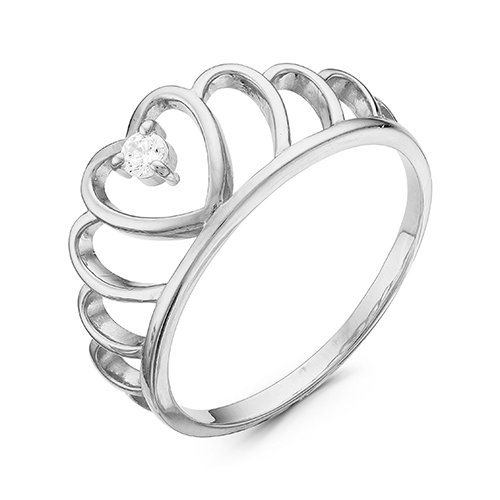 z1-9331 Кольцо корона. Серебро 925. 