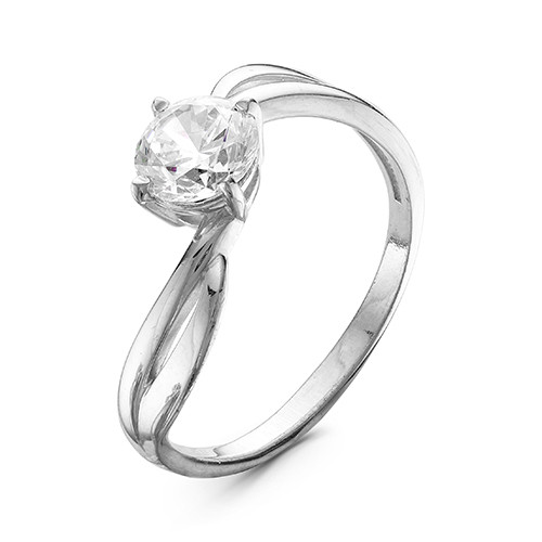 z1-9398 Кольцо с фианитами. Серебро 925. 