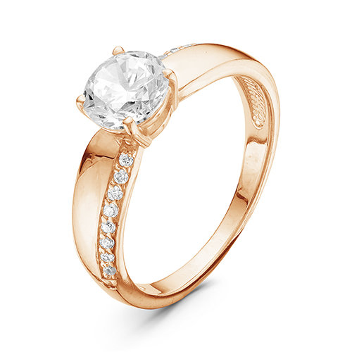 z1-9413 Кольцо с фианитами. Золото 585. 