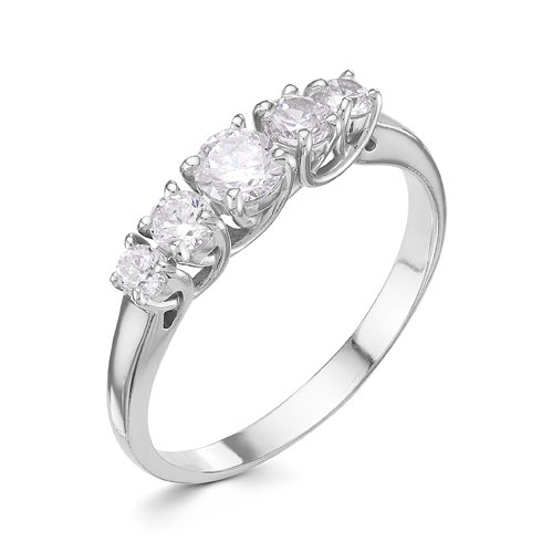 z1-9679 Кольцо с фианитами. Серебро 925. 