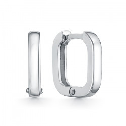 z2-10792 Серьги с фианитами. Серебро 925.