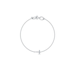 z8-11425l Браслет с фианитами. Серебро 925.
