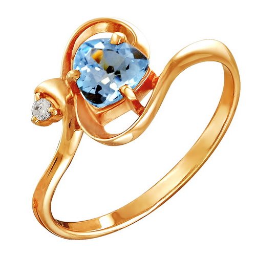 z1-7510 Кольцо с полудрагоценными вставками. Золото 585. 