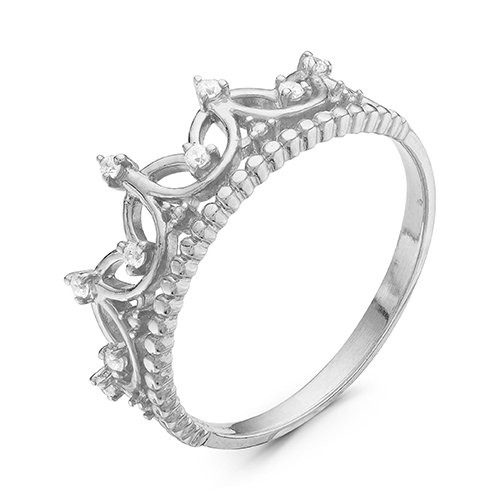 z1-9337 Кольцо корона. Серебро 925. 