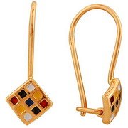 z2-747d Детские серьги.Золото 585. 