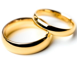 ОБРУЧАЛЬНЫЕ КОЛЬЦА ИЗ ЗОЛОТА 585 ПРОБЫ ОТ 2100 РУБ/ШТ