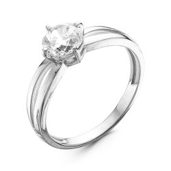 z1-9401 Кольцо с фианитами. Серебро 925.