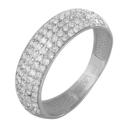 z1-7915 Кольцо с фианитами. Серебро 925.