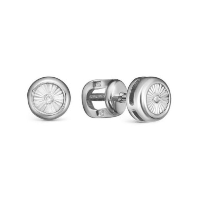 z2-11174 Серьги с фианитами. Серебро 925.