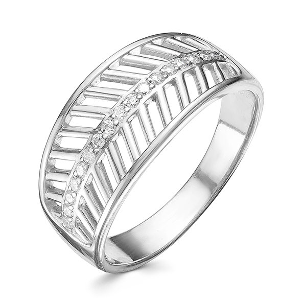 z1-9515 Кольцо с фианитами. Серебро 925. 
