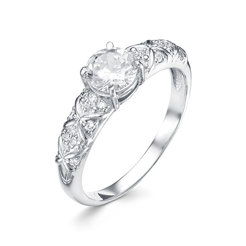 z1-9978 Кольцо с фианитами. Серебро 925. 