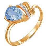 z1-8330 Кольцо с фианитами. Серебро 925.