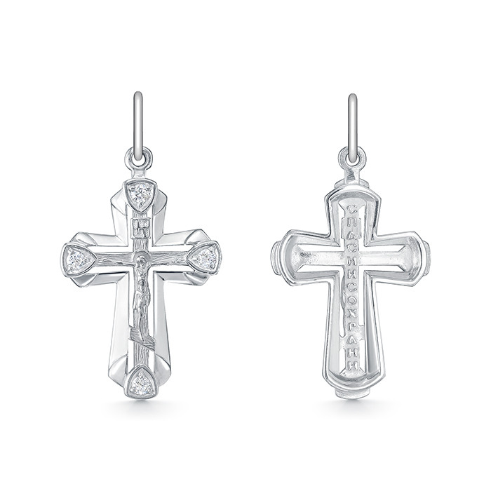 z3-8175 Подвеска с фианитами. Серебро 925. 