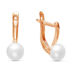 z2-9481-a Детские серьги.Золото 585.