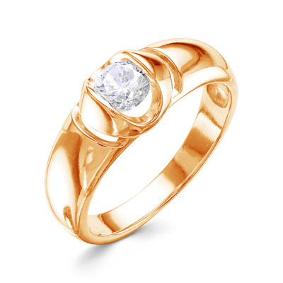 z1-9566 Кольцо с фианитами. Золото 585.