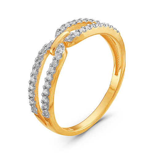 z1-8829 Кольцо с фианитами. Серебро 925.