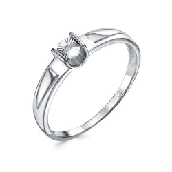 z1-11116 Кольцо с фианитами. Серебро 925.