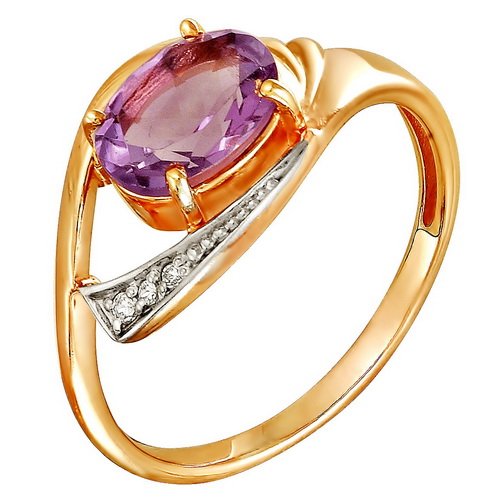 z1-8352 Кольцо с фианитами. Серебро 925. 