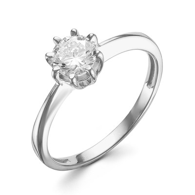 z1-8779 Кольцо с фианитами. Серебро 925.