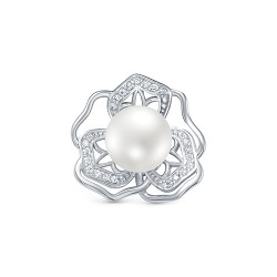 z 3-10232 Подвеска с жемчугом. Серебро 925.
