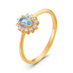 z1-8749 Кольцо с фианитами. Серебро 925.