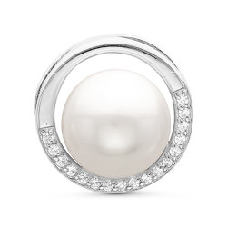 z3-9293 Подвеска с жемчугом. Серебро 925.