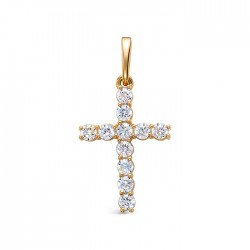 z3-10321 Подвеcка с фианитами. Серебро 925.