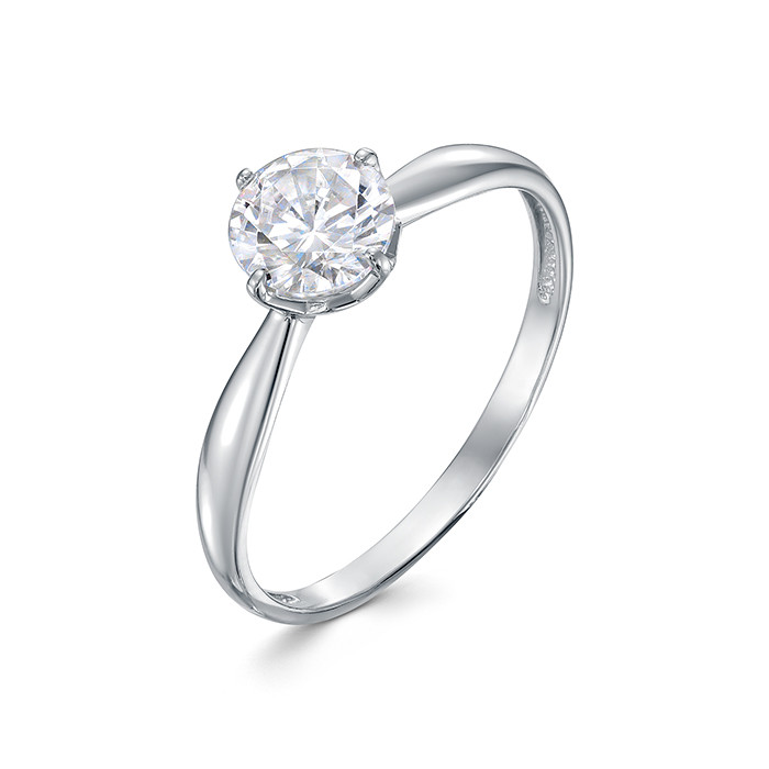 z1-10976 Кольцо с фианитами. Серебро 925. 