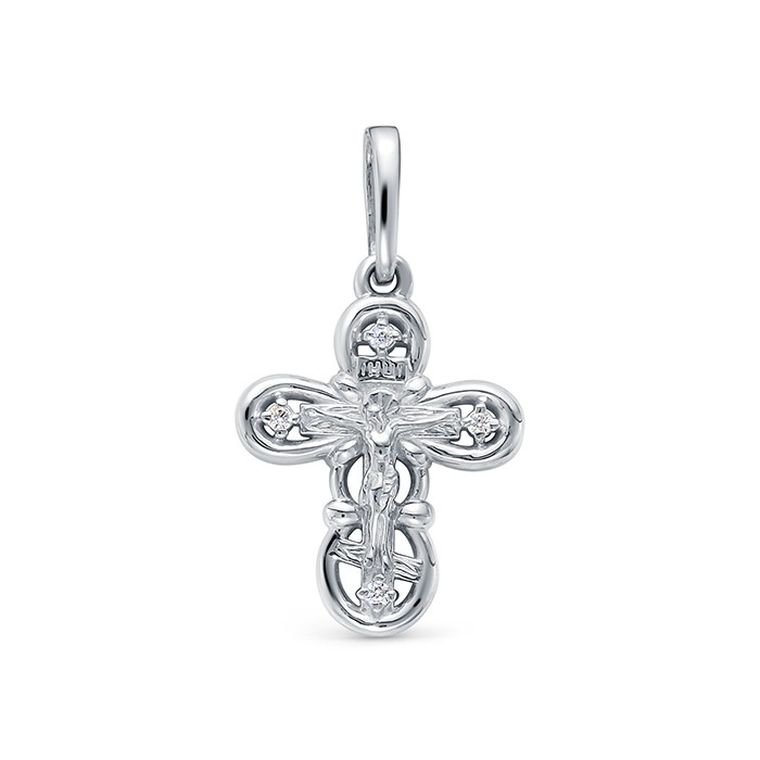 z3-10314 Православный крест. Серебро 925. 