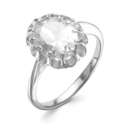 z1-9559 Кольцо с фианитами. Серебро 925.