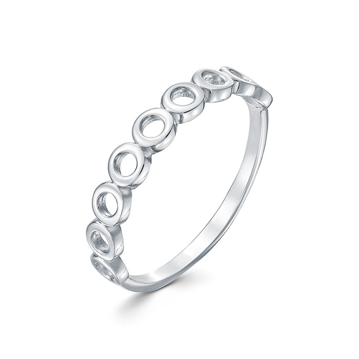 z1-11027 Кольцо с фианитами. Серебро 925. 