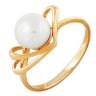 z1-5048 Кольцо с жемчугом. Серебро 925. 