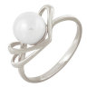 z1-5048 Кольцо с жемчугом. Серебро 925. 