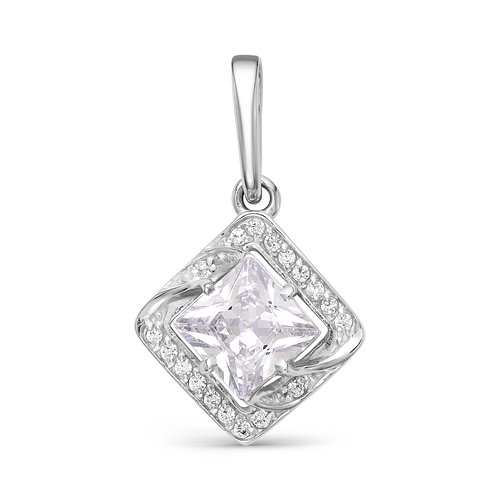 z3-9728 Подвеcка с фианитами. Серебро 925. 