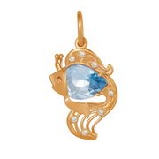 z3-7863 Подвеcка с фианитами. Серебро 925. 