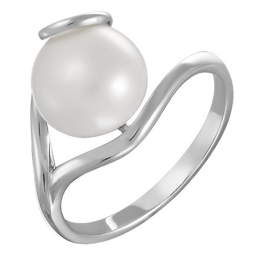 z1-8627 Кольцо с жемчугом. Серебро 925. 