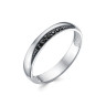 z1-11006 Кольцо с фианитами. Серебро 925. 