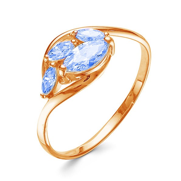 z1-9156 Кольцо с полудрагоценными вставками. Золото 585. 