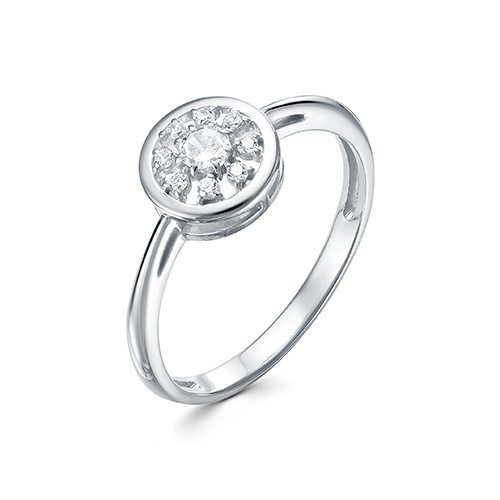 z1-9385 Кольцо с фианитами. Серебро 925. 