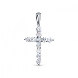 z3-10772 Подвеcка с фианитами. Серебро 925.