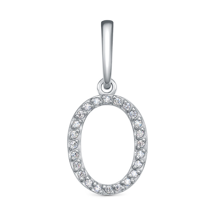 z3-11274-o Серьги с фианитами. Серебро 925. 