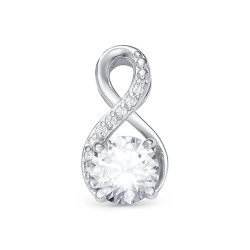 z3-9721 Подвеcка с фианитами. Серебро 925.