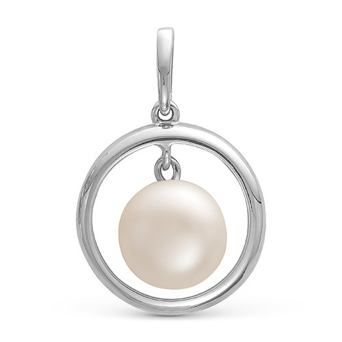 z3-8623 Подвеска с жемчугом. Серебро 925. 
