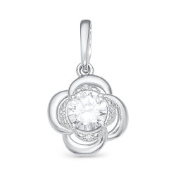 z3-9725 Подвеcка с фианитами. Серебро 925.
