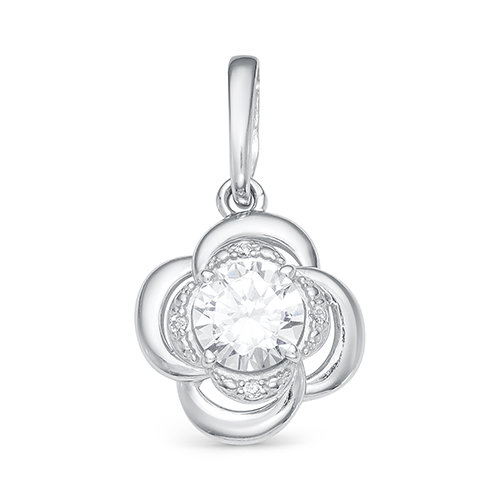 z3-9725 Подвеcка с фианитами. Серебро 925. 