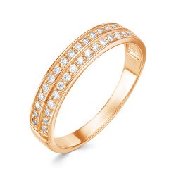 z1-9747 Кольцо с фианитами. Золото 585.