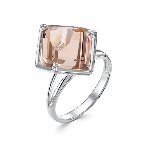 z1-10310 Кольцо с фианитами. Серебро 925. 