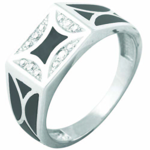 z1-6003 Печаткаиз серебра 925 пробы с родированием.Серебро 925. 