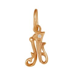 z3-7803 Подвеска с фианитами. Золото 585.