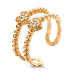 z1-9308 Кольцо без вставок. Золото 585.